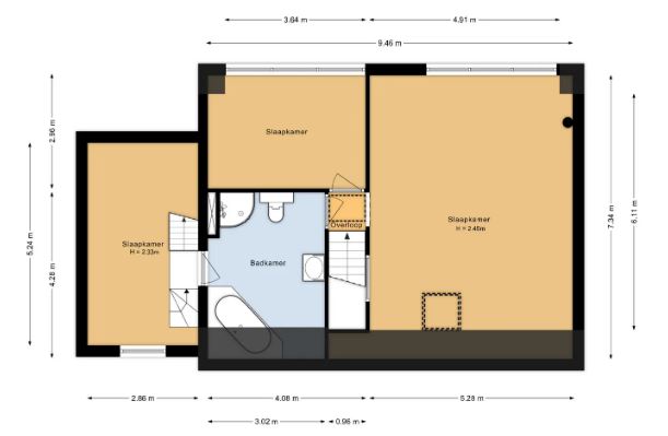 Funda plattegrond als basis voor indelingsadvies en 3D visualisatie